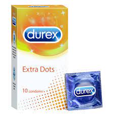 Durex Extra Dots Condoms 10s