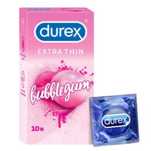 Durex Extra Thin Bubblegum Condoms