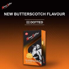 Kamasutra Butterscotch Flavour Condom