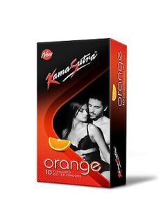 Kamasutra Orange Flavour Condom