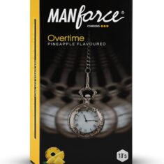 Manforce OVERTIME Pineapple flavour Condoms