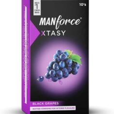 Manforce XTASY Black Grapes Condom