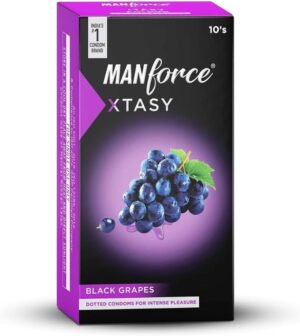 Manforce XTASY Black Grapes Condom
