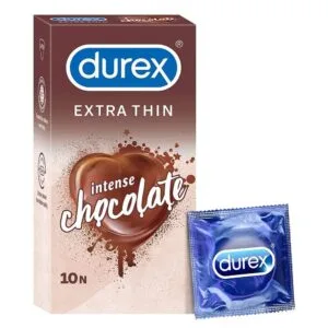 Durex Extra Thin Chocolate Flavour Condoms